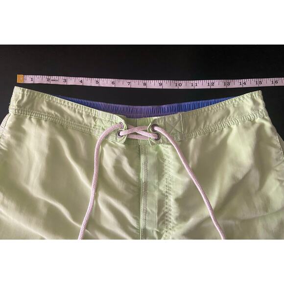 POLO Ralph Lauren Lime Green Swim Shorts sz M - Picture 8 of 12